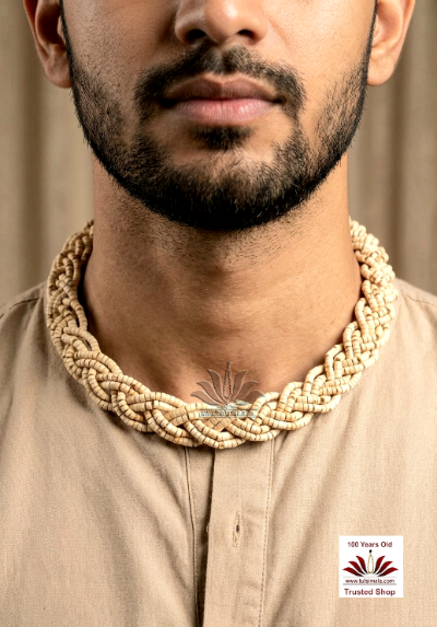 Tulsi Neck Mala With Disain