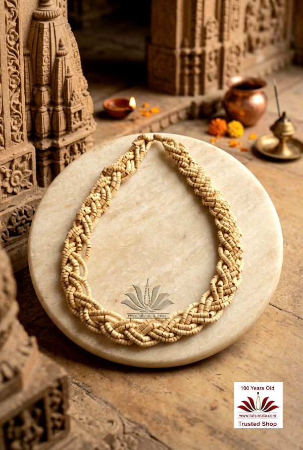 Tulsi Neck Mala With Disain