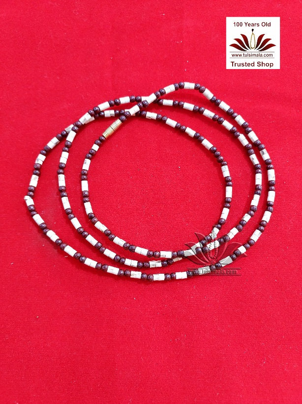 Tulsi Neck Mala With Colour Bead