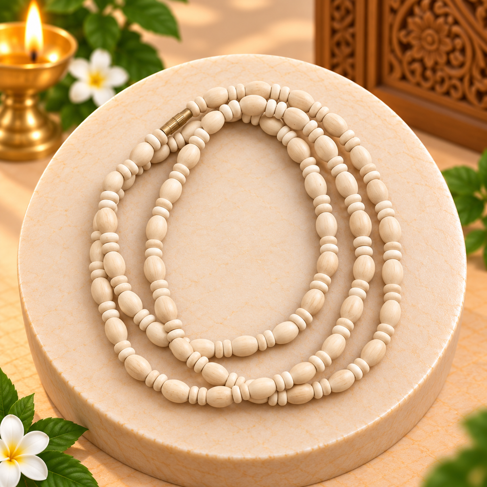 Neem Wood Neck Mala