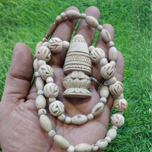 Tulsi Mala With Radha Charan (Foot) Locket