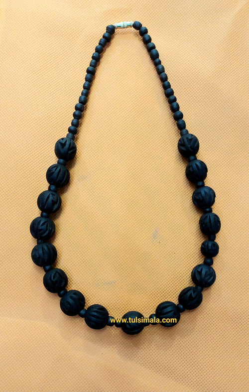 Shyama Tulsi Neck Mala with Radha Nam Bead